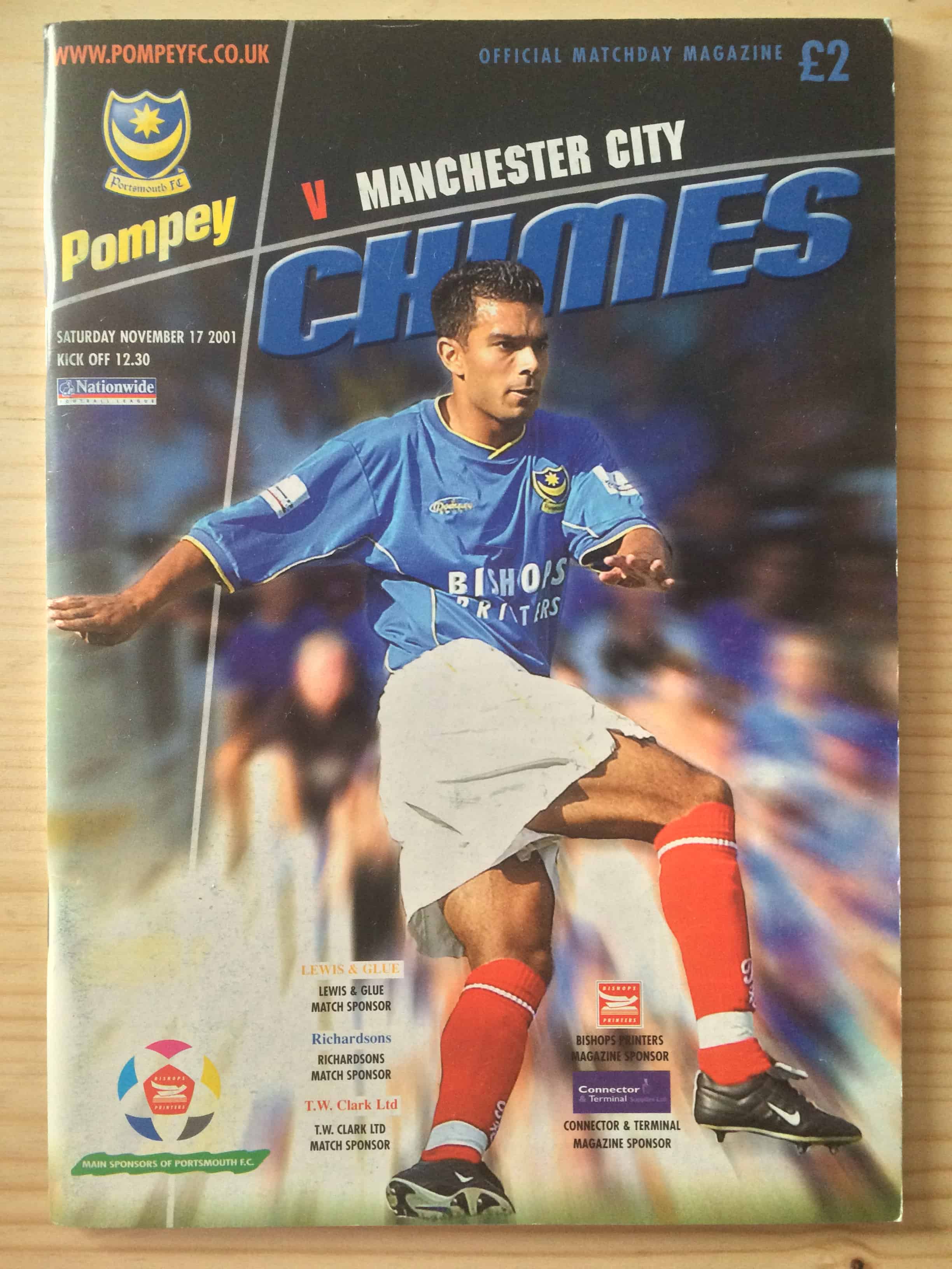 Portsmouth FC v Manchester City FC